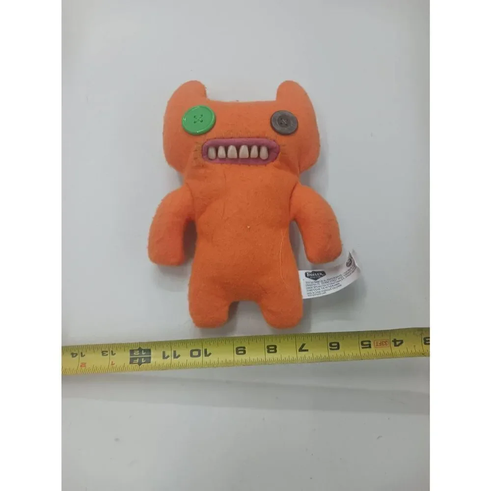 Orange fuggler creepy pet teddy wooby realistic teeth Goth Cosplay prop
